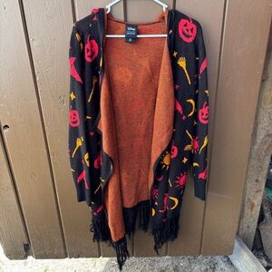 Her Universe Disney Hocus Pocus Dani Hooded Flyaway Cardigan Size L Halloween